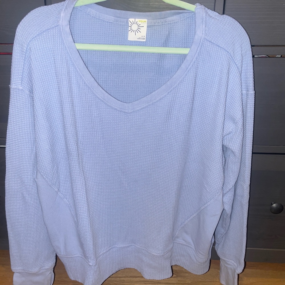 Aerie blue sweater